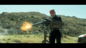 Mel Novak, machine gun, Syndicate Smasher