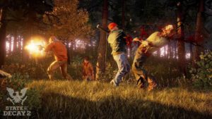Killing zombies in State of Decay 2