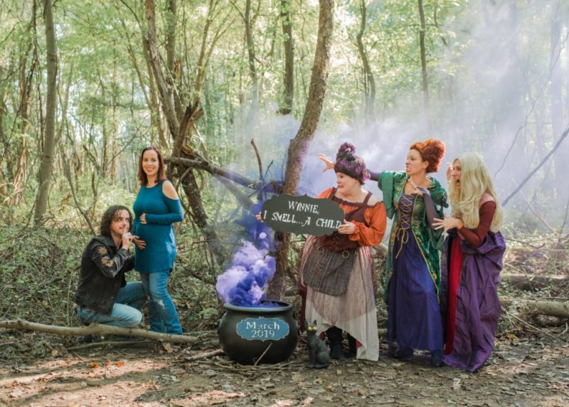 Hocus Pocus Pregnancy Announcement 