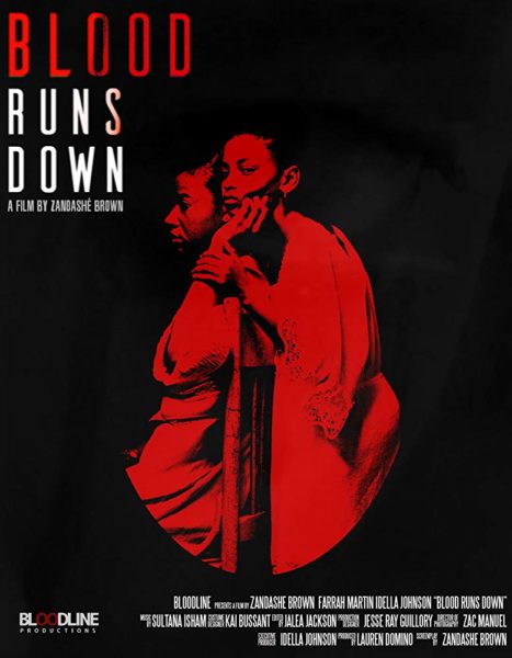 Blood Runs Down Poster from Creeping Terror Block