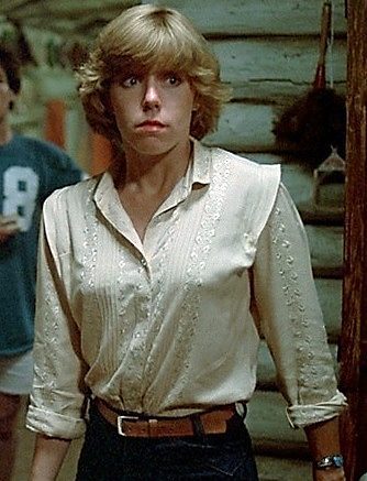 Adrienne King in Friday The 13th.