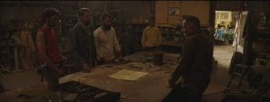 James Russo, Bill Tangradi, Tyson Ritter, Will Brittain, and Jonathan Rosenthal in Desolate (2018)