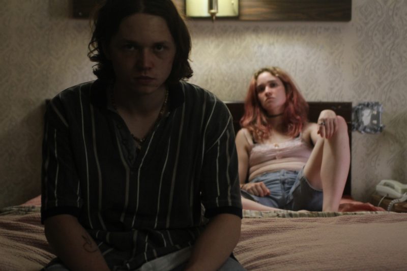 [L-R] Jack Kilmer as Utah and Alice Englert as Opal in the thriller BODY BROKERS, a Vertical Entertainment release. Photo courtesy of Vertical Entertainment.