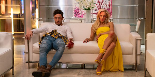 Ed Westwick and Louise Linton in ME YOU MADNESS, Photo by Jessica Perez