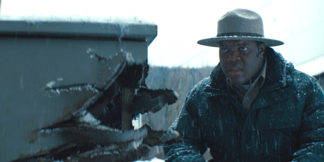 Sam Richardson in the mystery/thriller/comedy film, “WEREWOLVES WITHIN,” an IFC Films release. Produced by Ubisoft Film & Television, Vanishing Angle, and Sam Richardson. Photo Credit: IFC Films.
