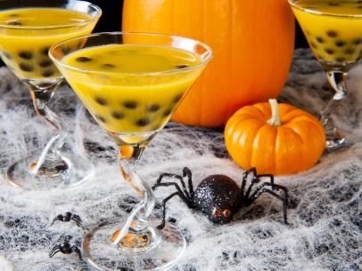 Jack-O-Lantern Halloween Cocktail