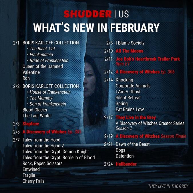 Shudder - February, 2022