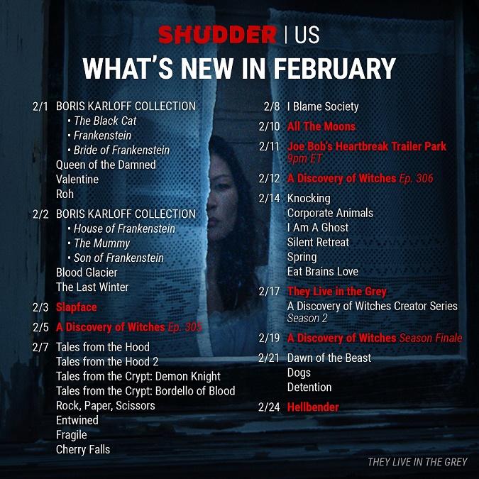 Shudder Announces February, 2022 Programming Lineup PopHorror