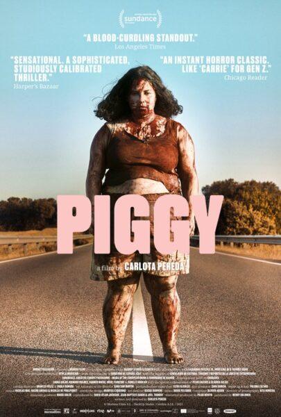 Theatrical one-sheet for PIGGY, a Magnet release. Photo courtesy of Magnet Releasing. 