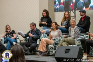 Supernatural panel, Rhode Island Comic Con, Alaina Huffman, Mark Sheppard, Samantha Smith, Emily Swallow, Samantha Ferris, DJ Qualls