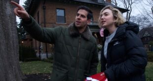 Eli Roth and Peyton List in 'Eli Roth's Be Mine'