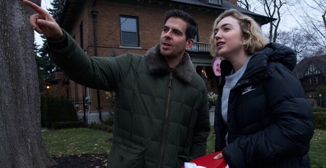 Eli Roth and Peyton List in 'Eli Roth's Be Mine'