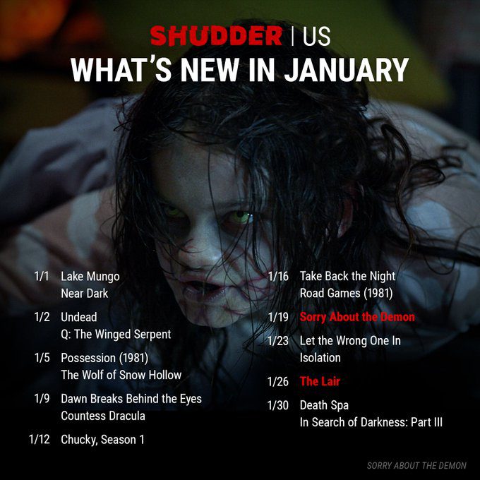 Shudder - January, 2023